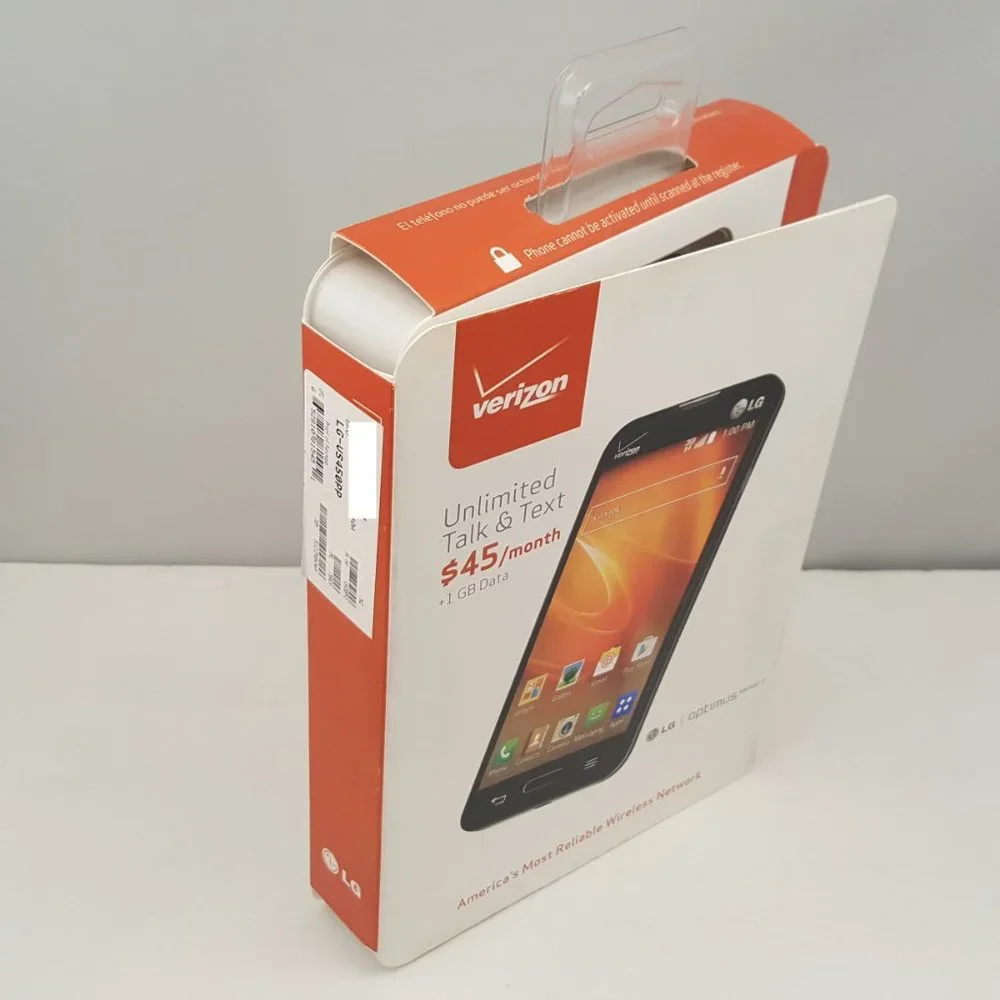 LG Optimus Exceed 2 Smartphone Android VS450PP 4GB Black Verizon